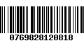 Código de Barras 0769828120818