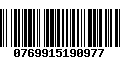 Código de Barras 0769915190977