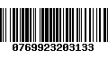 Código de Barras 0769923203133