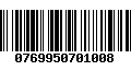 Código de Barras 0769950701008