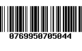 Código de Barras 0769950705044