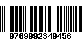 Código de Barras 0769992340456