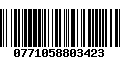 Código de Barras 0771058803423