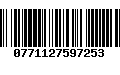 Código de Barras 0771127597253