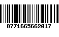 Código de Barras 0771665662017