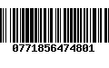 Código de Barras 0771856474801
