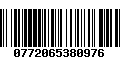 Código de Barras 0772065380976