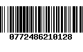 Código de Barras 0772486210128
