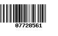 Código de Barras 07728561