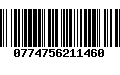 Código de Barras 0774756211460