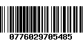 Código de Barras 0776029705485