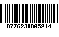 Código de Barras 0776239005214
