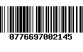 Código de Barras 0776697002145