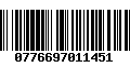 Código de Barras 0776697011451
