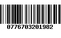 Código de Barras 0776703201982