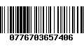 Código de Barras 0776703657406