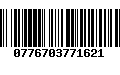 Código de Barras 0776703771621
