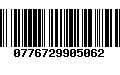 Código de Barras 0776729905062
