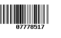 Código de Barras 07778517