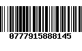 Código de Barras 0777915888145