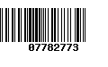 Código de Barras 07782773