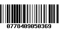 Código de Barras 0778409050369