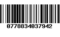 Código de Barras 0778834037942