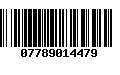 Código de Barras 07789014479