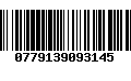 Código de Barras 0779139093145