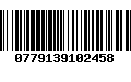 Código de Barras 0779139102458