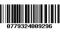 Código de Barras 0779324009296