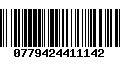Código de Barras 0779424411142