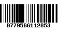 Código de Barras 0779566112853
