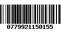 Código de Barras 0779921150155