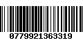 Código de Barras 0779921363319