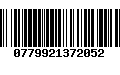 Código de Barras 0779921372052
