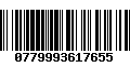 Código de Barras 0779993617655