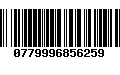 Código de Barras 0779996856259