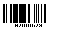 Código de Barras 07801679