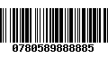 Código de Barras 0780589888885