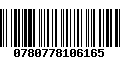 Código de Barras 0780778106165