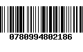 Código de Barras 0780994802186