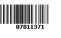 Código de Barras 07811371