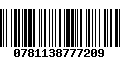 Código de Barras 0781138777209