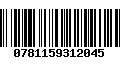 Código de Barras 0781159312045