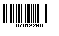 Código de Barras 07812208