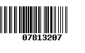 Código de Barras 07813207