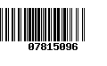 Código de Barras 07815096