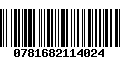 Código de Barras 0781682114024