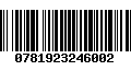 Código de Barras 0781923246002